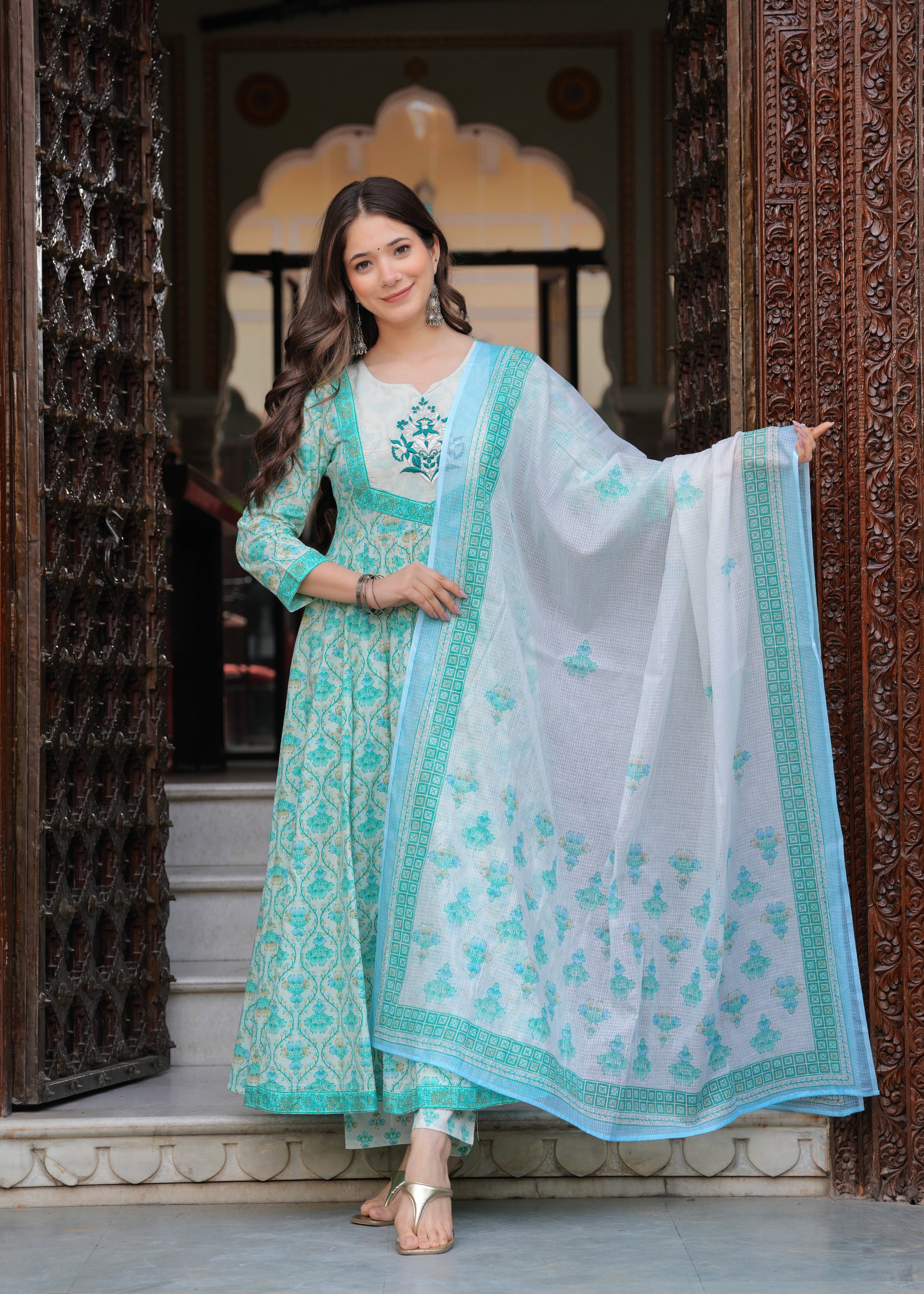 Anarkali Kurta Set