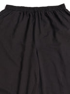 Black Rayon Printed Round Neck Full Sleeves Calf Length Flared Kurta Pant And Dupatta Set Mizazjaipur